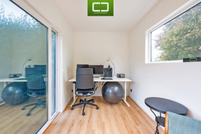 40ft container kantoor en berging