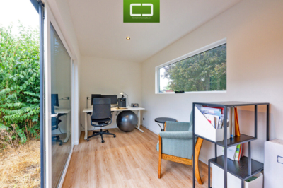 40ft container kantoor en berging