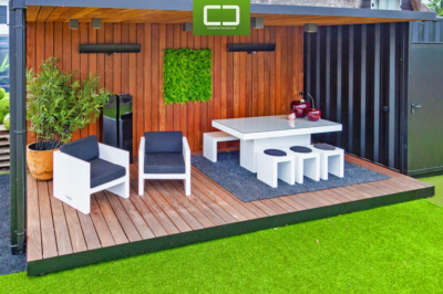 Santorini Container Lounge