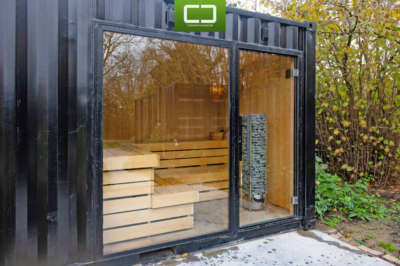 20ft container sauna