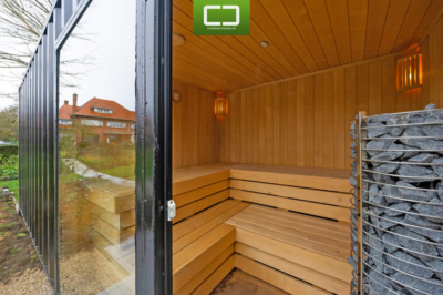 20ft container sauna