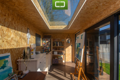 Container atelier en lounge