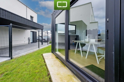 Container kantoor en berging