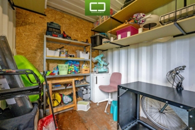 Container kantoor en berging