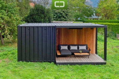 ContainerLounge+Berging_voorkant