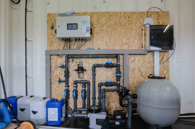 Tuinhuis HDS installatie