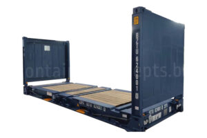 Conteneur Flat Rack 20 ft (Occasion)